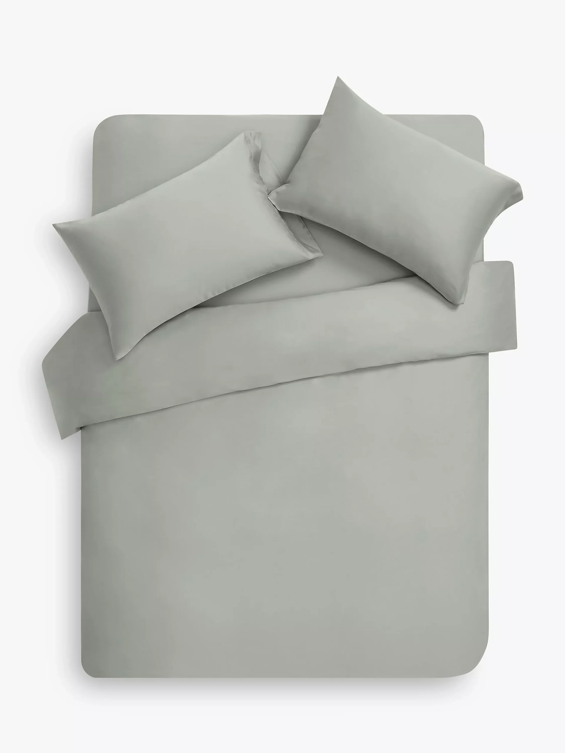Sábana ajustable profunda John Lewis Cool & Silky TENCEL™ de 300 hilos - Imagen 2