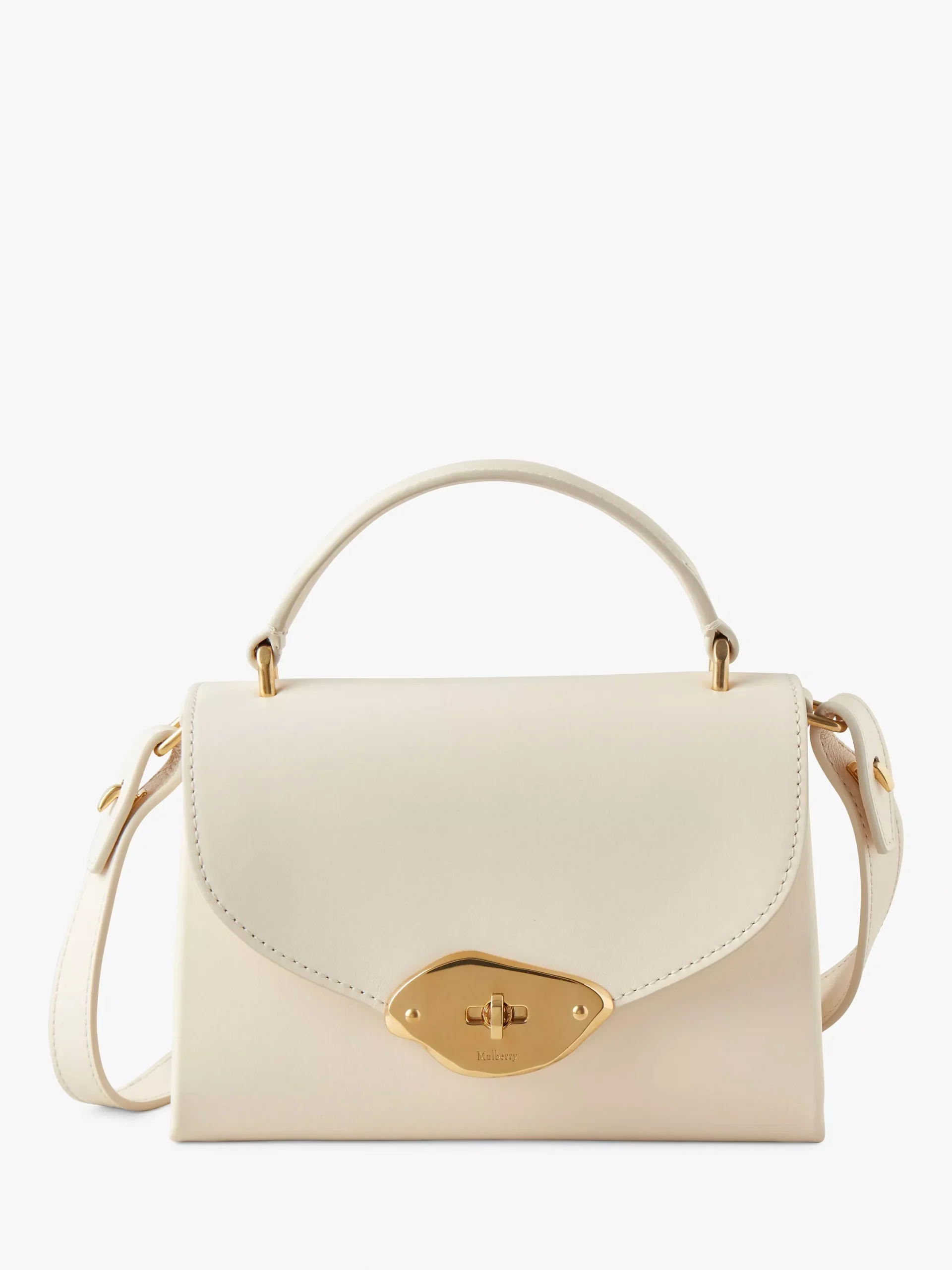 Bolso pequeño Mulberry Lana de piel brillante con asa superior - Imagen 3