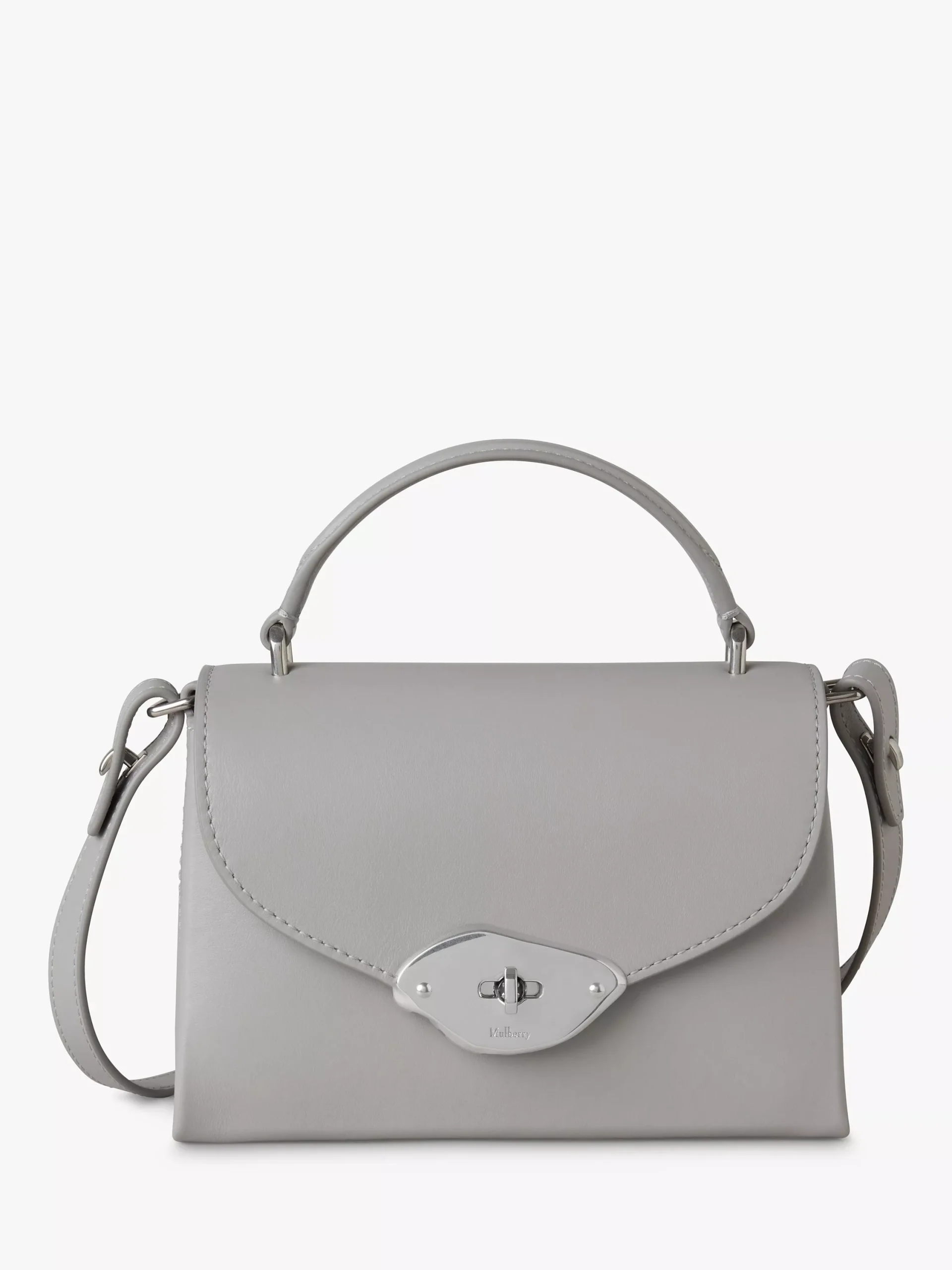 Bolso pequeño Mulberry Lana de piel brillante con asa superior - Imagen 2