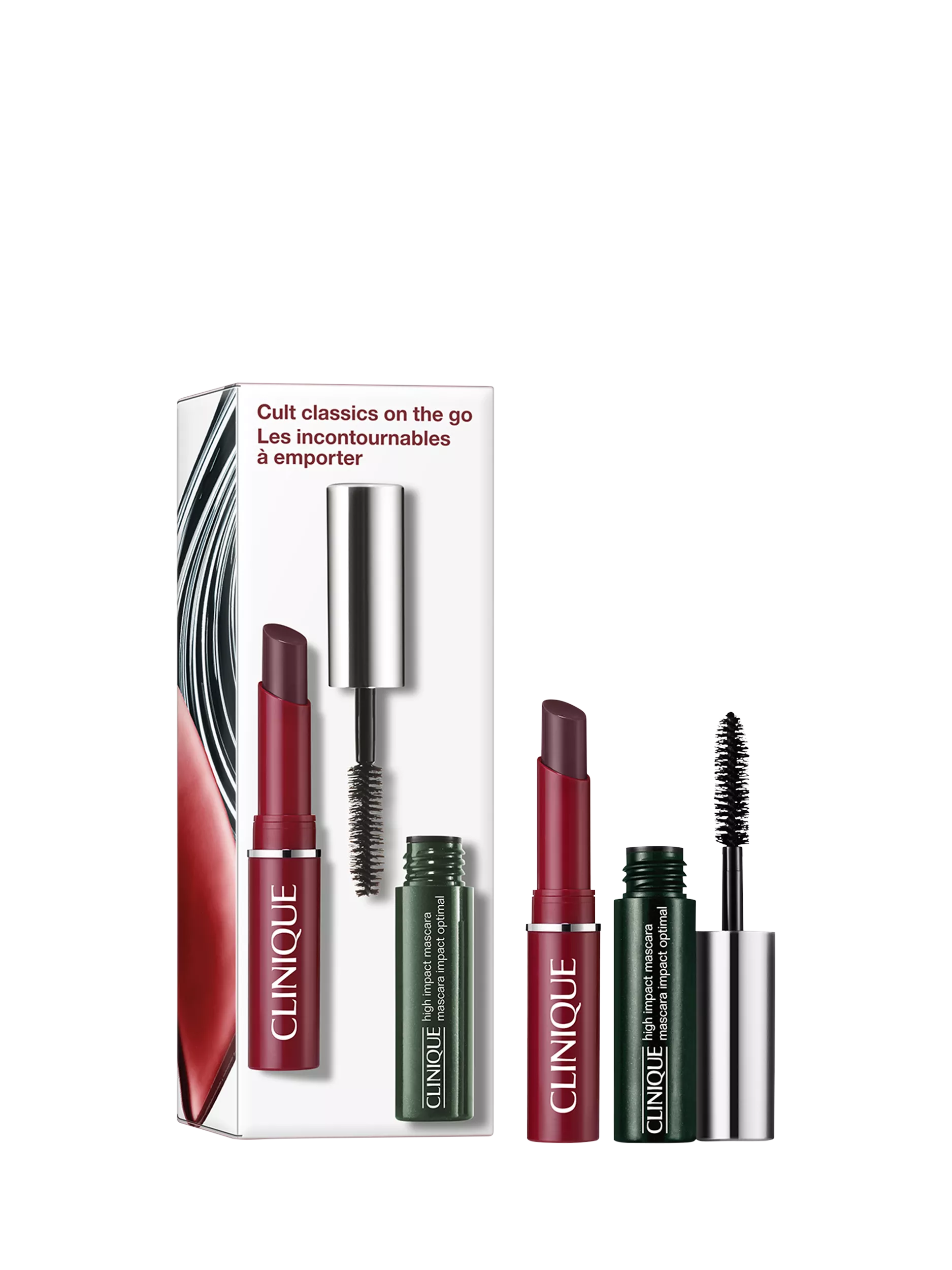 Set de regalo de maquillaje Clinique Cult Classics On-The-Go Black Honey
