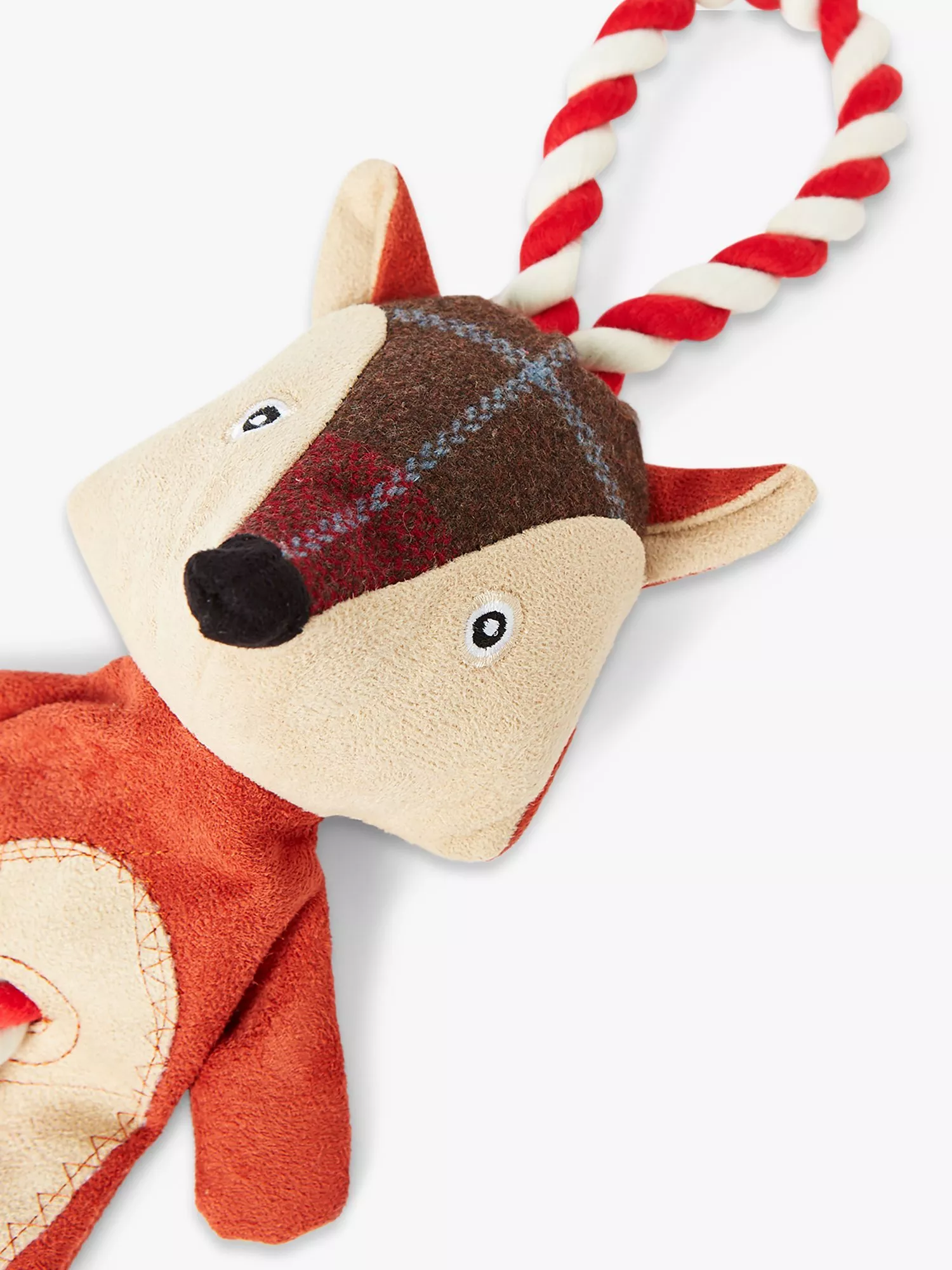 Juguete de cuerda para perros Joules Tweed Fox