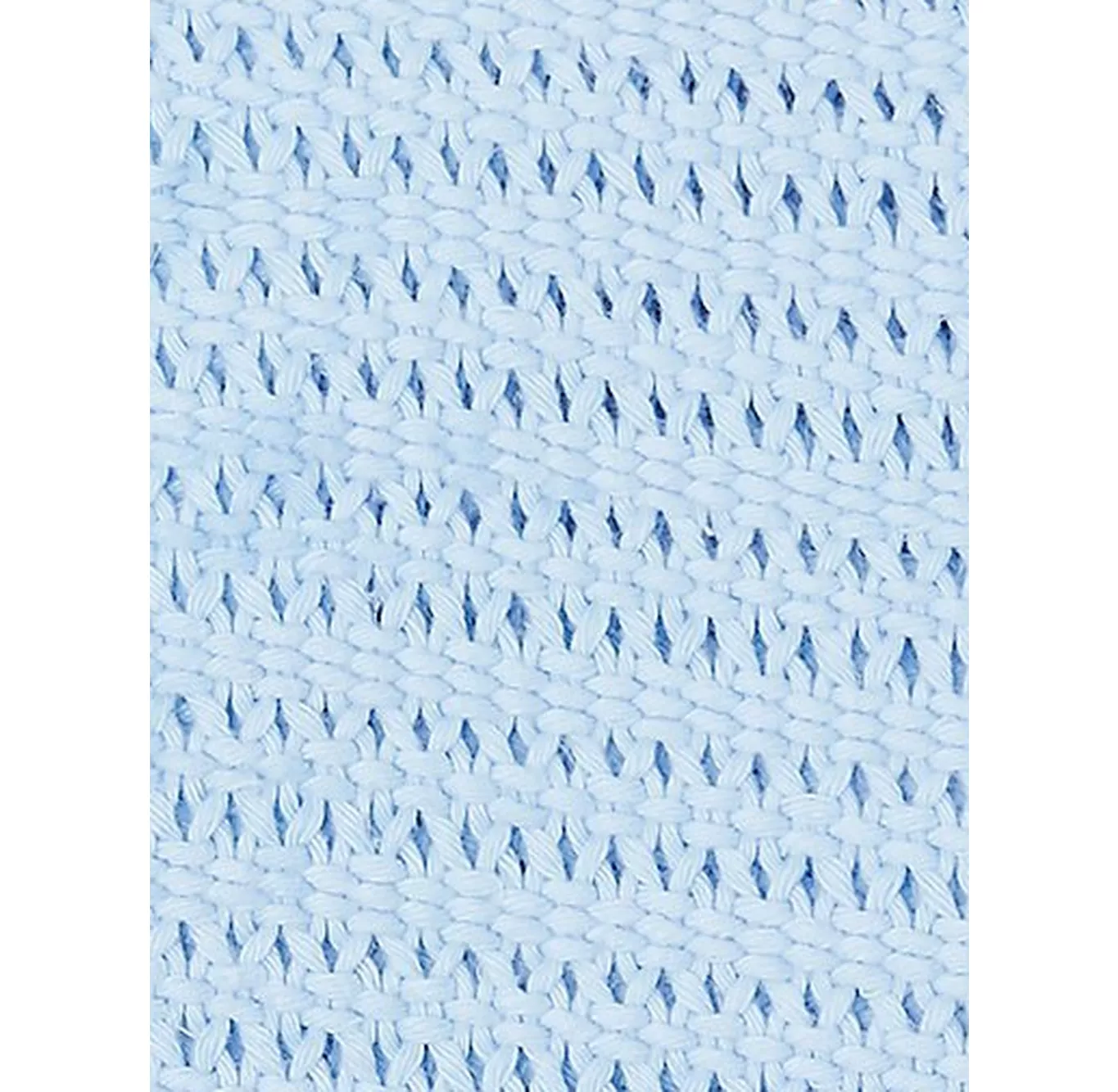 Manta para cuna de algodón orgánico celular GOTS de John Lewis Baby, 120 x 100 cm - Imagen 5