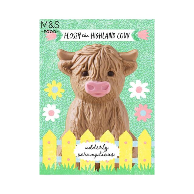Huevo de Pascua Flossy the Highland Cow de M&S, 155 g - Imagen 2