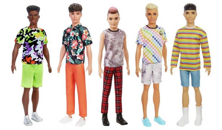 Surtido de muñecos Ken de Barbie Fashionistas: 12 pulgadas/30 cm - Imagen 2
