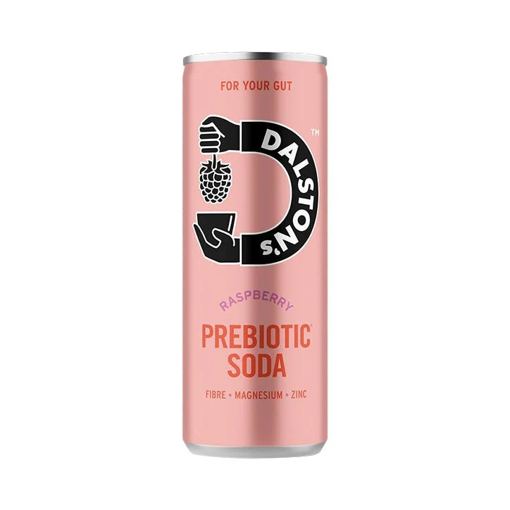 Refresco prebiótico de frambuesa con gas de Dalston, 250 ml - Imagen 2