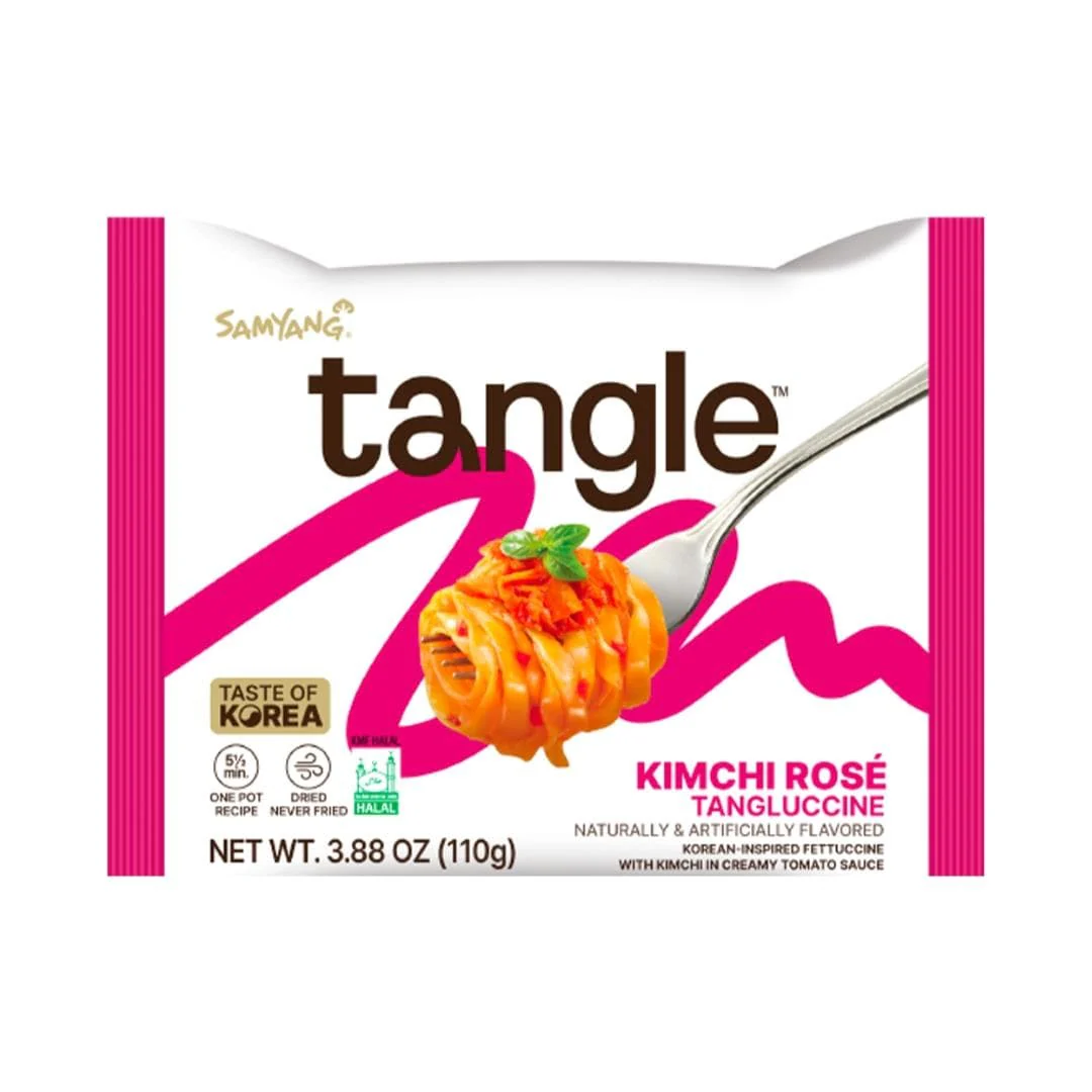 Kimchi Tangle Samyang sabor rosa Tanglucine
