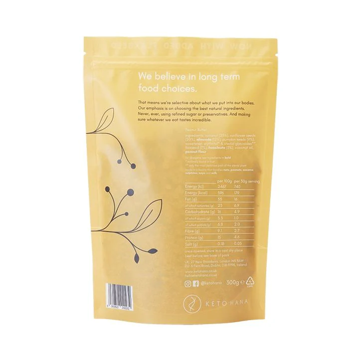 Granola cetogénica de cacao Hana Keto 300 g - Imagen 6