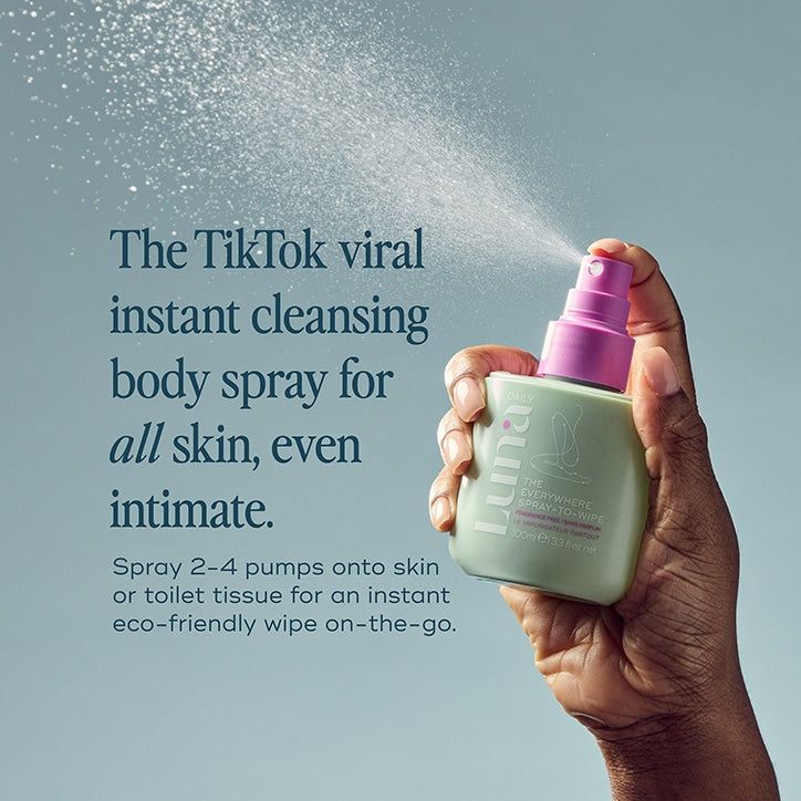 Luna Daily The Everywhere Spray para limpiar sin fragancia 100 ml