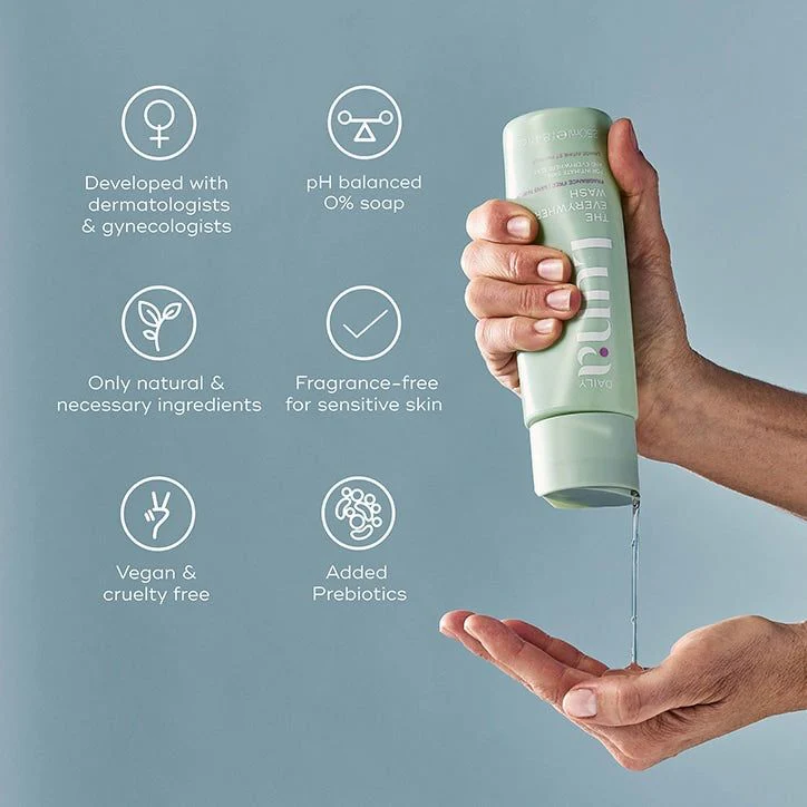 Luna Daily The Everywhere Wash sin fragancia 250 ml - Imagen 3