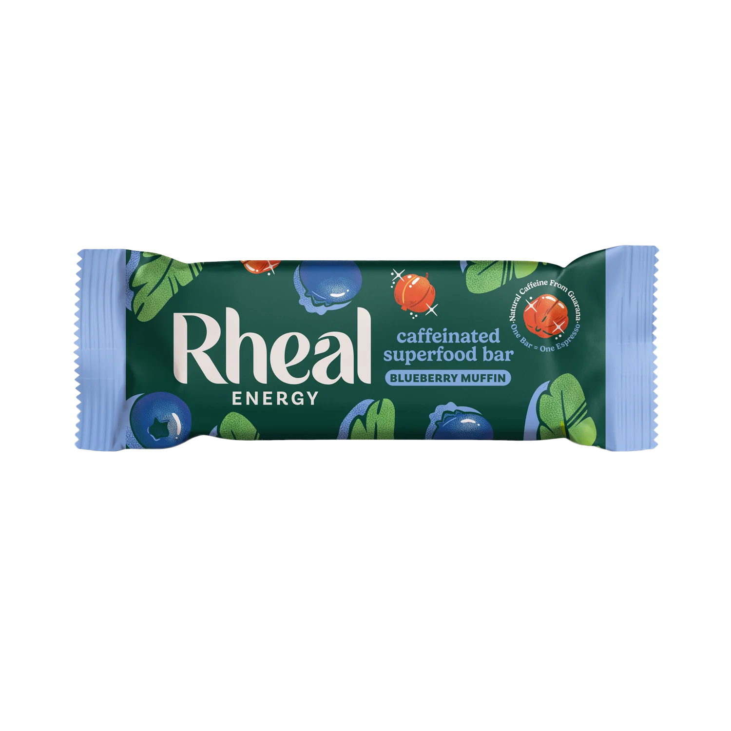 Barrita energética de muffins de arándanos de Rheal Superfoods, 40 g - Imagen 7